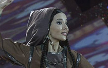 Ясения в шоу 'Танцуют Звезды' - Грузинский танец