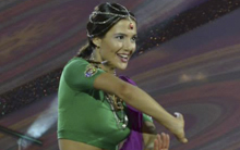 Ясения в шоу 'Танцуют Звезды' - 'Индийский танец'